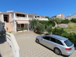 Outside apartments